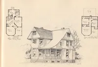 An illustration from Houses and cottages, book no. 4 (1891)