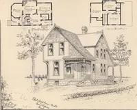 An illustration from Houses and cottages, book no. 4 (1891)