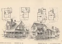 An illustration from Houses and cottages, book no. 4 (1891)