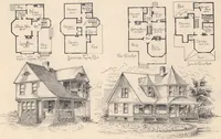 An illustration from Houses and cottages, book no. 4 (1891)