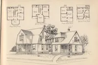 An illustration from Houses and cottages, book no. 6 (1893)