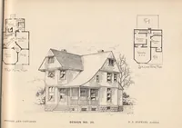 An illustration from Houses and cottages, book no. 6 (1893)