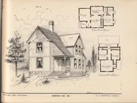 An illustration from Houses and cottages, book no. 6 (1893)