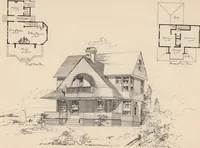 An illustration from Houses and cottages, book no. 6 (1893)
