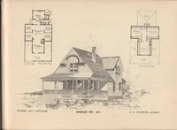 An illustration from Houses and cottages, book no. 6 (1893)