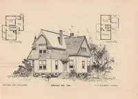 An illustration from Houses and cottages, book no. 6 (1893)