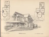 Picture 7 of 67 from Houses and cottages, book no. 7 (1893), leaf 24