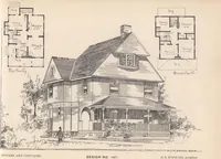 An illustration from Houses and cottages, book no. 7 (1893)
