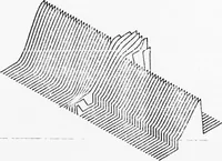 An illustration from An Application of Computer Graphics: Two Concurrent Investigations Within the Medical Field, (1971)