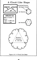 Picture 7 of 19 from The Fractal Geometry of Nature; Its Mathematical Basis and Application to Computer Graphics (1986), leaf 57