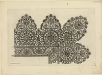 Picture 11 of 13 from Vari disegni di merletti [Operetta d'intagliati lauor] (1639), leaf 10