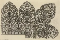 Picture 12 of 13 from Vari disegni di merletti [Operetta d'intagliati lauor] (1639), leaf 11