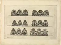 Picture 4 of 13 from Vari disegni di merletti [Operetta d'intagliati lauor] (1639), leaf 3