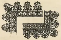 Picture 6 of 13 from Vari disegni di merletti [Operetta d'intagliati lauor] (1639), leaf 5