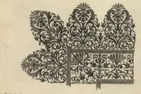 Picture 7 of 13 from Vari disegni di merletti [Operetta d'intagliati lauor] (1639), leaf 6