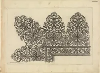 Picture 8 of 13 from Vari disegni di merletti [Operetta d'intagliati lauor] (1639), leaf 7