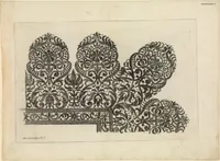 Picture 10 of 13 from Vari disegni di merletti [Operetta d'intagliati lauor] (1639), leaf 9