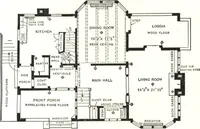 An illustration from Cement houses and private garages with constructive details (1912)