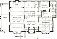 An illustration from Cement houses and private garages with constructive details (1912)