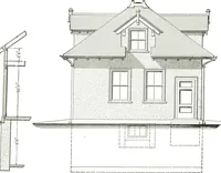 An illustration from Cement houses and private garages with constructive details (1912)