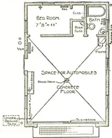An illustration from Cement houses and private garages with constructive details (1912)