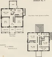 An illustration from Cement houses and private garages with constructive details (1912)