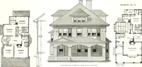 An illustration from Cement houses and private garages with constructive details (1912)