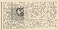 Picture 2 of 13 from Instructions for the adornment and embellishment of dwelling houses: entitled interior decoration, illustrated with numerous designs and examples of appropriate colours in chromo-lithography / by Owen W. Davis. (1886), leaf 26