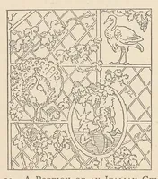Picture 5 of 13 from Instructions for the adornment and embellishment of dwelling houses: entitled interior decoration, illustrated with numerous designs and examples of appropriate colours in chromo-lithography / by Owen W. Davis. (1886), leaf 61