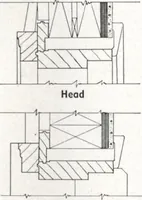 An illustration from Dealers price book no. 156: qualitybilt woodwork (1918)