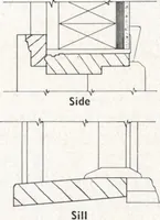 An illustration from Dealers price book no. 156: qualitybilt woodwork (1918)