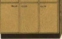 An illustration from Dealers price book no. 156: qualitybilt woodwork (1918)