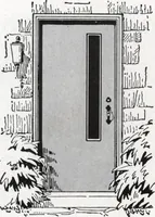 An illustration from Dealers price book no. 156: qualitybilt woodwork (1918)