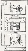 An illustration from Dealers price book no. 156: qualitybilt woodwork (1918)