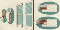 An illustration from Dealers price book no. 156: qualitybilt woodwork (1918)