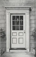 An illustration from Dealers price book no. 156: qualitybilt woodwork (1918)