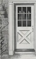 An illustration from Dealers price book no. 156: qualitybilt woodwork (1918)