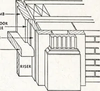 An illustration from Dealers price book no. 156: qualitybilt woodwork (1918)