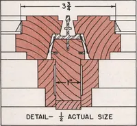 An illustration from Dealers price book no. 156: qualitybilt woodwork (1918)