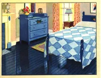 An illustration from Decorative suggestions: a handbook of color schemes... (1930)