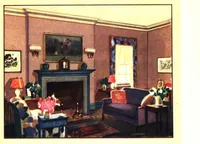 An illustration from Decorative suggestions: a handbook of color schemes... (1930)