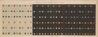An illustration from De la loi du contraste simultané des couleurs : et de l'assortiment des objets colorés, considéré d'après cette loi dans ses rapports avec la peinture, les tapisseries des Gobelins, les tapisseries de Beauvais pour meubles, les tapis, la mosaïque, les vitraux colorés, l'impression des étoffes, l'imprimerie, l'enluminure, la décoration des édifices, l'habillement et l'horticulture (1839)
