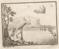 An illustration from Della Scoperta Del Nuovo Pianeta Cerere Ferdinandea (1802)