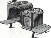 An illustration from Description of stoves, furnaces, bath tubs, garden vases and ventilators (1843)