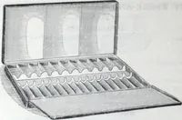 An illustration from Descriptive catalogue 1914 : Frost & Adams Co. importers and dealers in artists' materials, architects', engineers' draughtsmen's supplies, mathematical instruments and pyrography requisites. (1914)