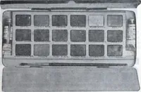 An illustration from Descriptive catalogue 1914 : Frost & Adams Co. importers and dealers in artists' materials, architects', engineers' draughtsmen's supplies, mathematical instruments and pyrography requisites. (1914)