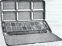 An illustration from Descriptive catalogue 1914 : Frost & Adams Co. importers and dealers in artists' materials, architects', engineers' draughtsmen's supplies, mathematical instruments and pyrography requisites. (1914)