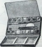 An illustration from Descriptive catalogue 1914 : Frost & Adams Co. importers and dealers in artists' materials, architects', engineers' draughtsmen's supplies, mathematical instruments and pyrography requisites. (1914)