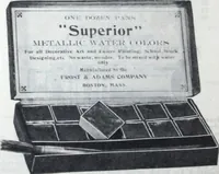 An illustration from Descriptive catalogue 1914 : Frost & Adams Co. importers and dealers in artists' materials, architects', engineers' draughtsmen's supplies, mathematical instruments and pyrography requisites. (1914)