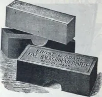 An illustration from Descriptive catalogue 1914 : Frost & Adams Co. importers and dealers in artists' materials, architects', engineers' draughtsmen's supplies, mathematical instruments and pyrography requisites. (1914)